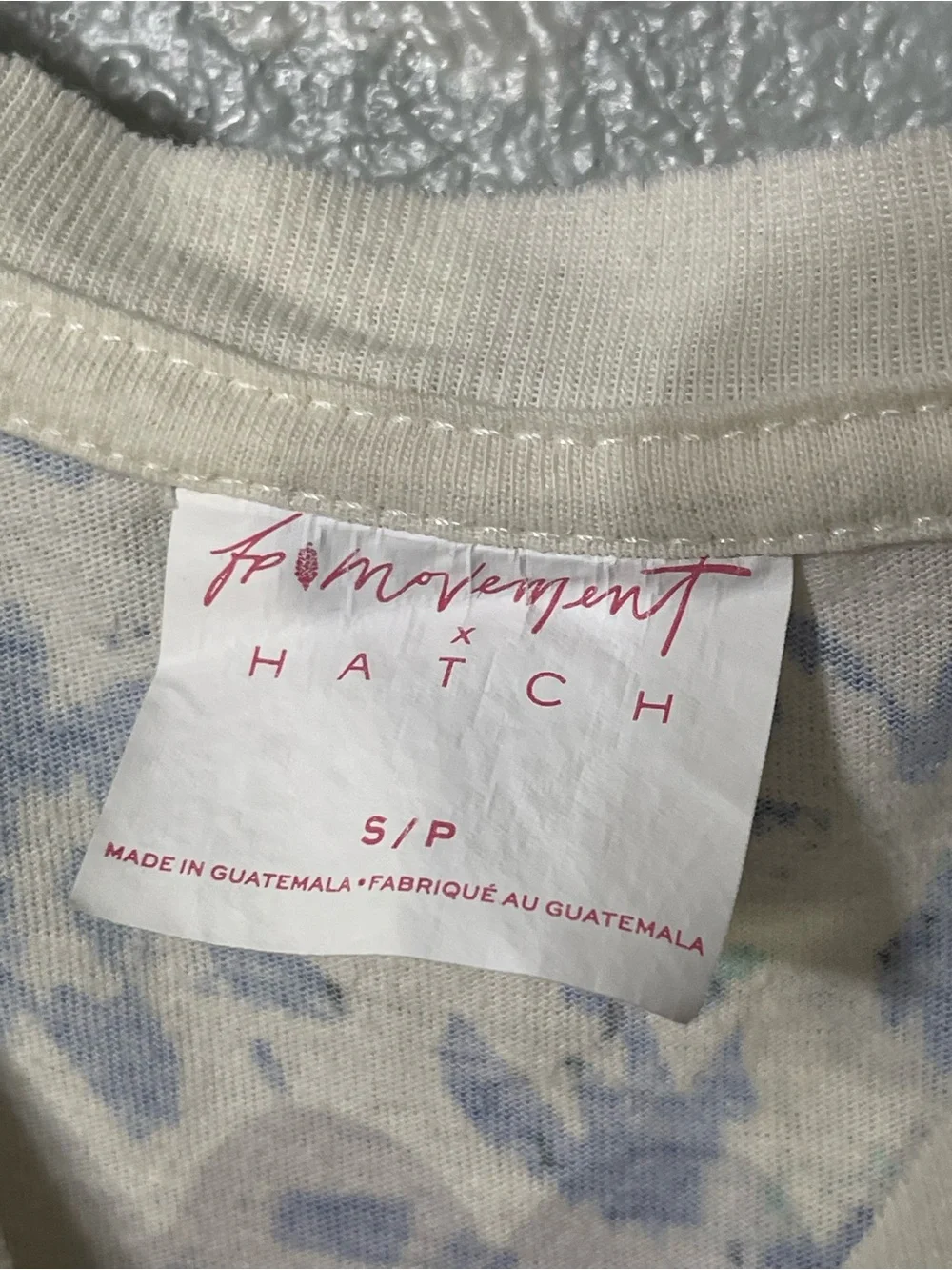 Free People Movement x Hatch Printed Maternity Love Tank -  Size S
